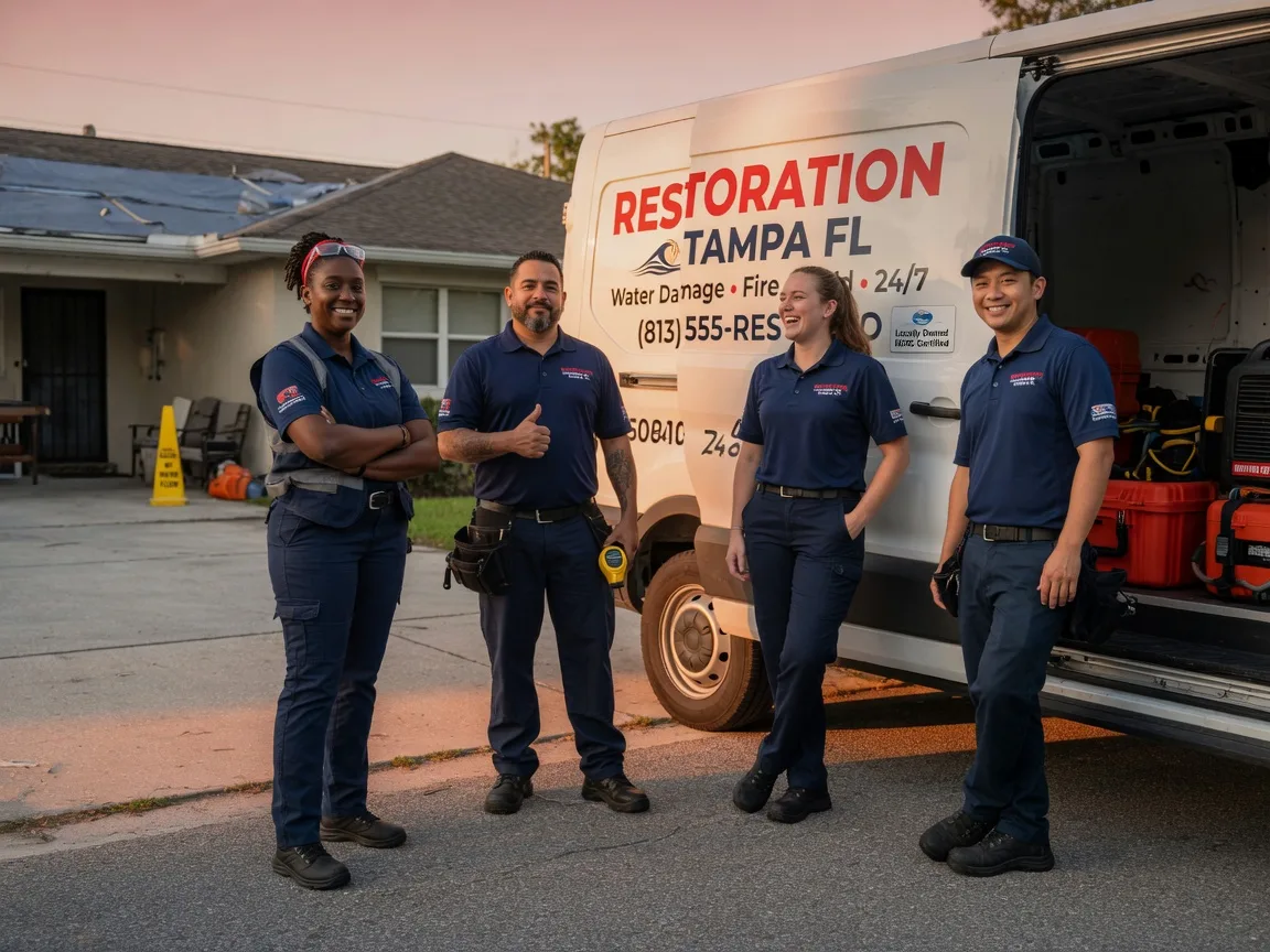 Water Damage Restoration company in Huntington Park, CA